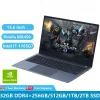 2025 Gaming Laptops Discrete Graphics Geforce MX450 Office Notebooks 11th Gen Intel I7-1165G7 32GB RAM +2TB M.2 Type-C DP Metal