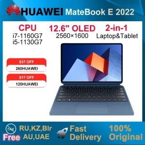 2022 HUAWEI MateBook E Tablet Mini Pc 12.6 Inch OLED Full Screen 2 In 1 Laptop i5/i7 8GB16GB 256GB/512GB Windows 11 Notebook