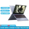 2025 Gaming Notebooks I9 Laptops Computer PC Windows 11 15.6 inch Intel I9-9880H 64GB RAM Dual M.2 2TB SSD DDR4 Backlit WiFi